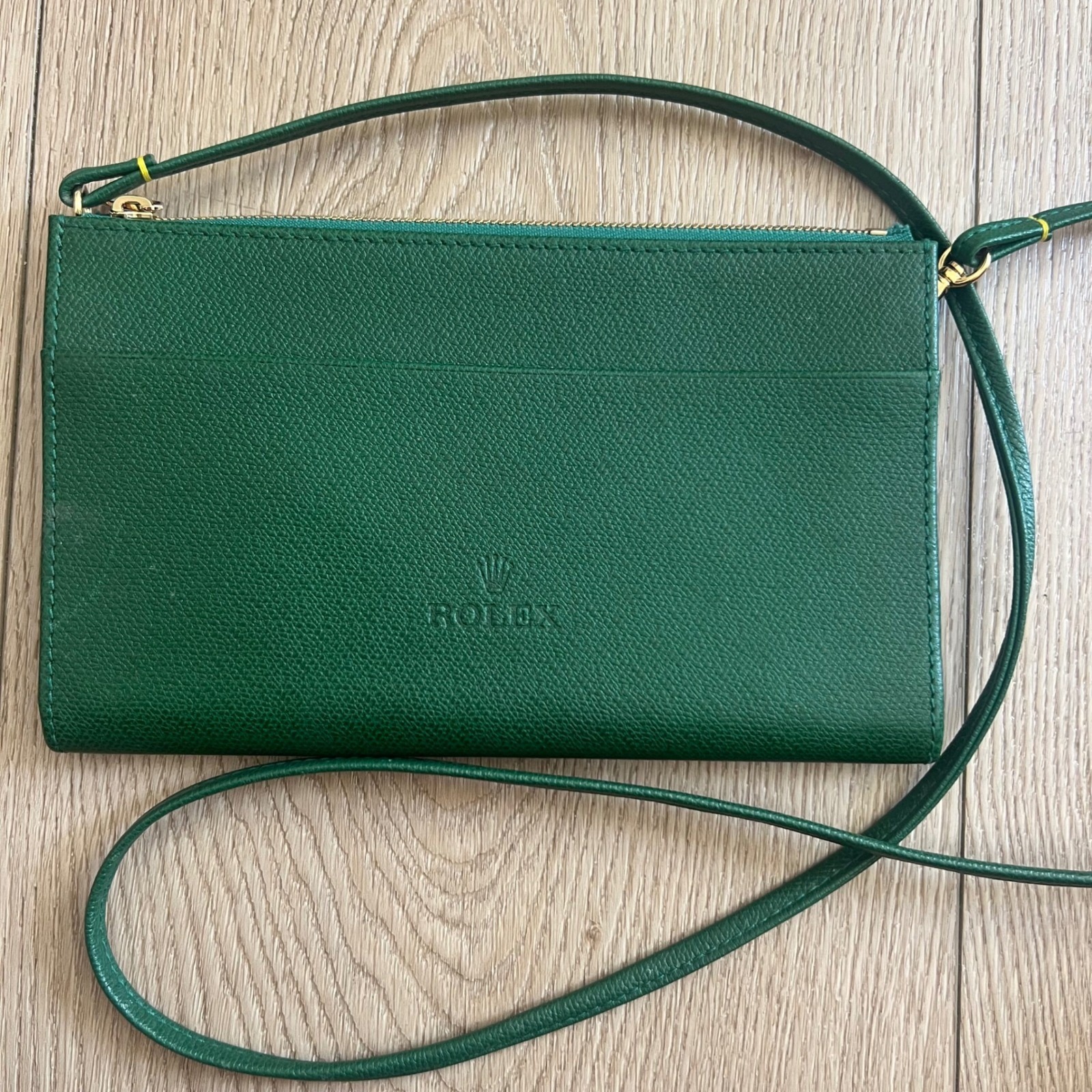 Rolex Leather Purse Handbag Authentic Original Very Rare